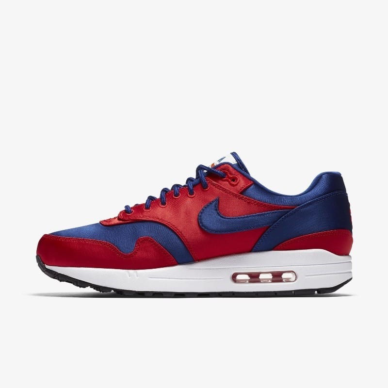 Nike Air Max 1 Satin Red Blue AO1021 600 Grailify